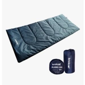 BOLSA DE DORMIR BROKSOL BOL-06 AZUL/NARANJA