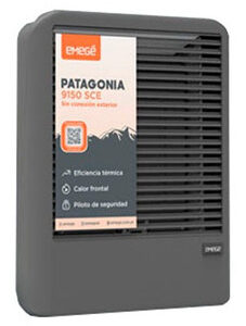 CALEFACTOR EMEGE PATAGONIA CE9150SCE 5000 KCAL SIN SALIDA