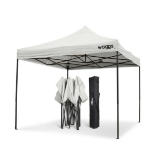 GAZEBO WAGGS GZBO05 3X3 BLANCO SIN PAREDES
