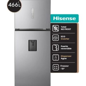 HELADERA HISENSE RT3N461NMC 466LTS INOX